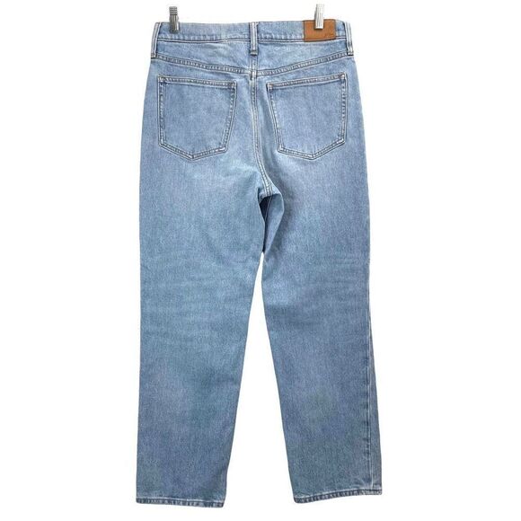 J. Crew High-rise '90s classic straight jean in Scuttle wash Sz 29 - Picture 6 of 7